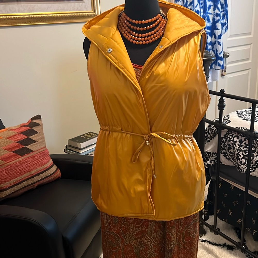 Marc N. Y. Cool weather vest, forecast fashion forward!